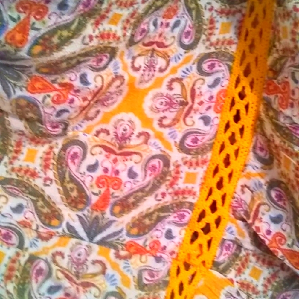 NEW! ZAC & RASHEL TUNIC TOP, 2X - Picture 5 of 6